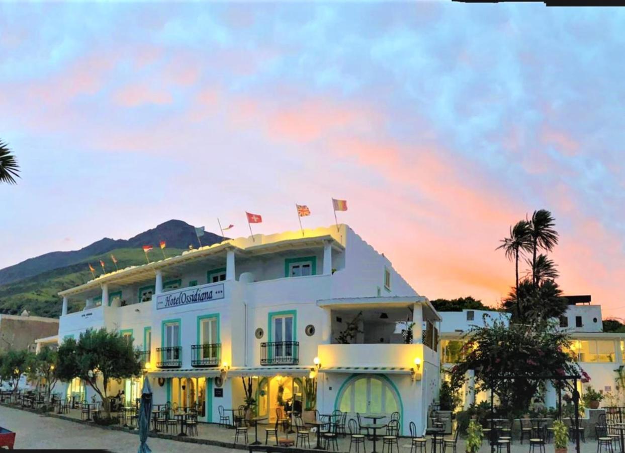 Hotel Ossidiana Stromboli Center ภายนอก รูปภาพ